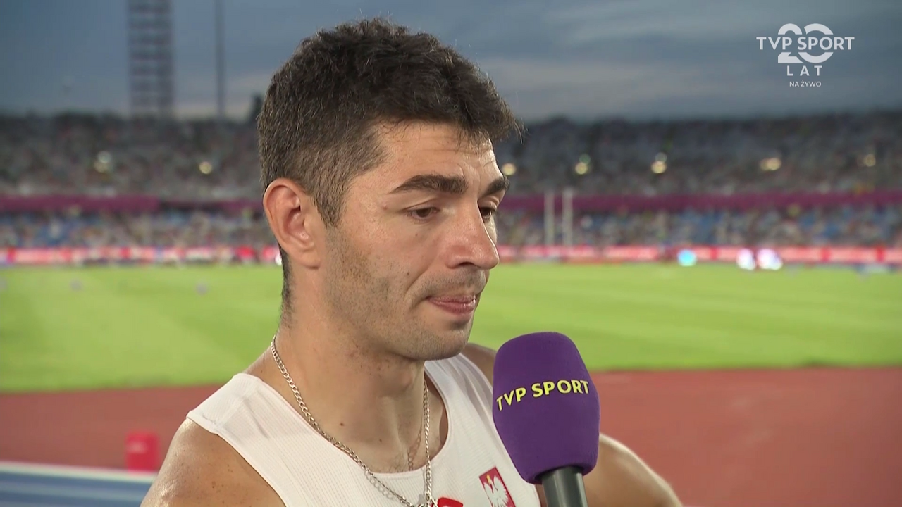 Dominik Kopeć po półfinale biegu na 100 metrów: jestem zły [WIDEO]